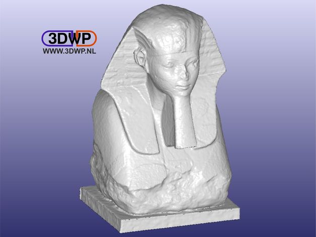 Sphinx Of Hatshepsut 3D Scan