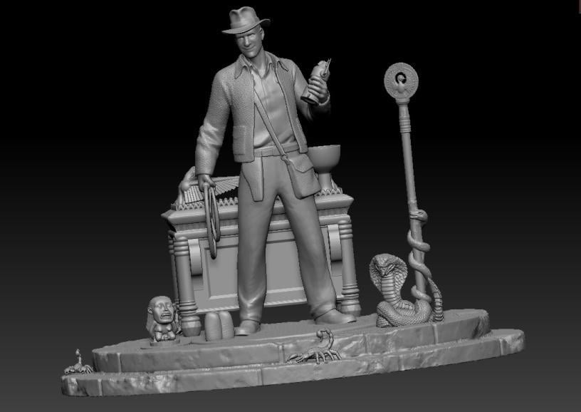 Indiana Jones Diorama