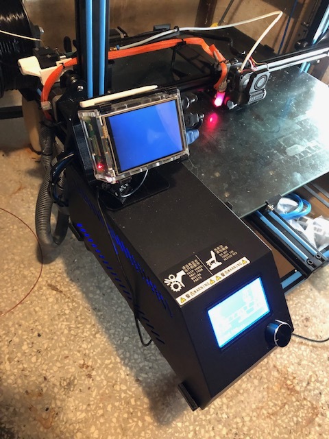 CR10 S5 control box support for frame