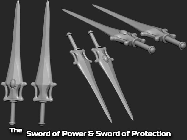 The Sword of Power & Sword of Protection