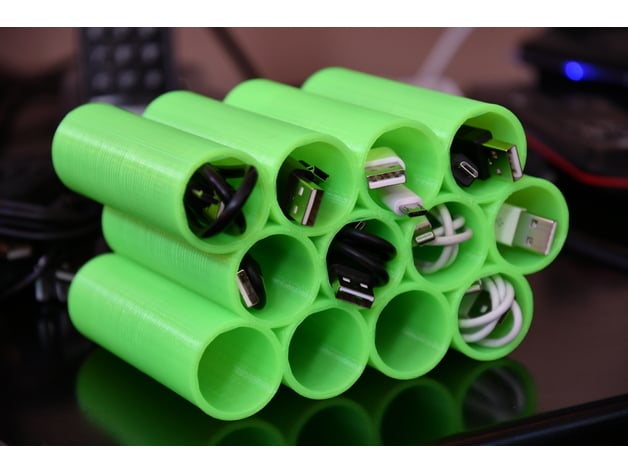 Cylindrical Cable Caddy