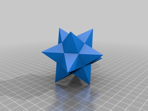 Small Stellated Dodecahedron Ornament