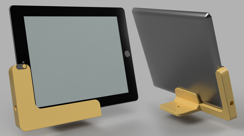 Parametric Tablet Superstand with Camera Cover