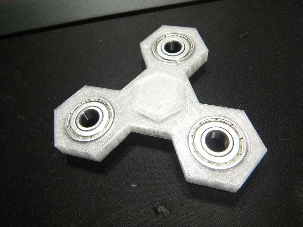 hexagon fidget spinner