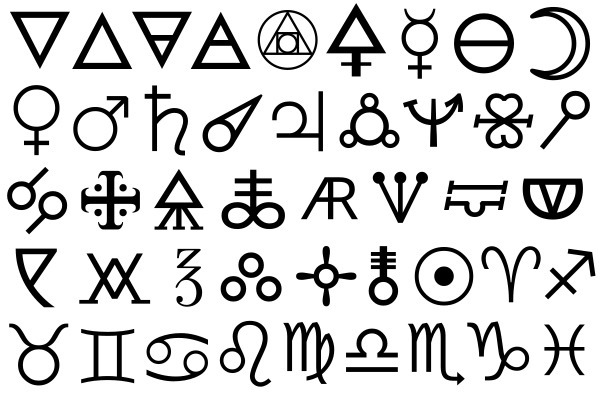 alchemy symbols