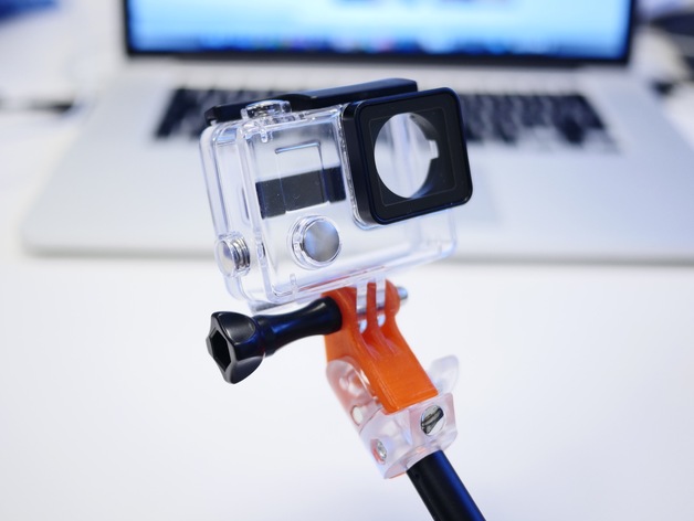 GoPro to (old) XSories selfie-stick adaptor