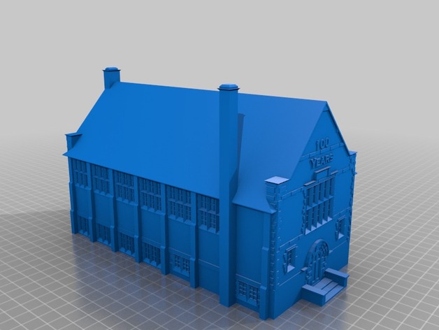FICHIER pour imprimante 3D : maison 72fab3f657de53fa0c6a52384fdbf212_preview_featured