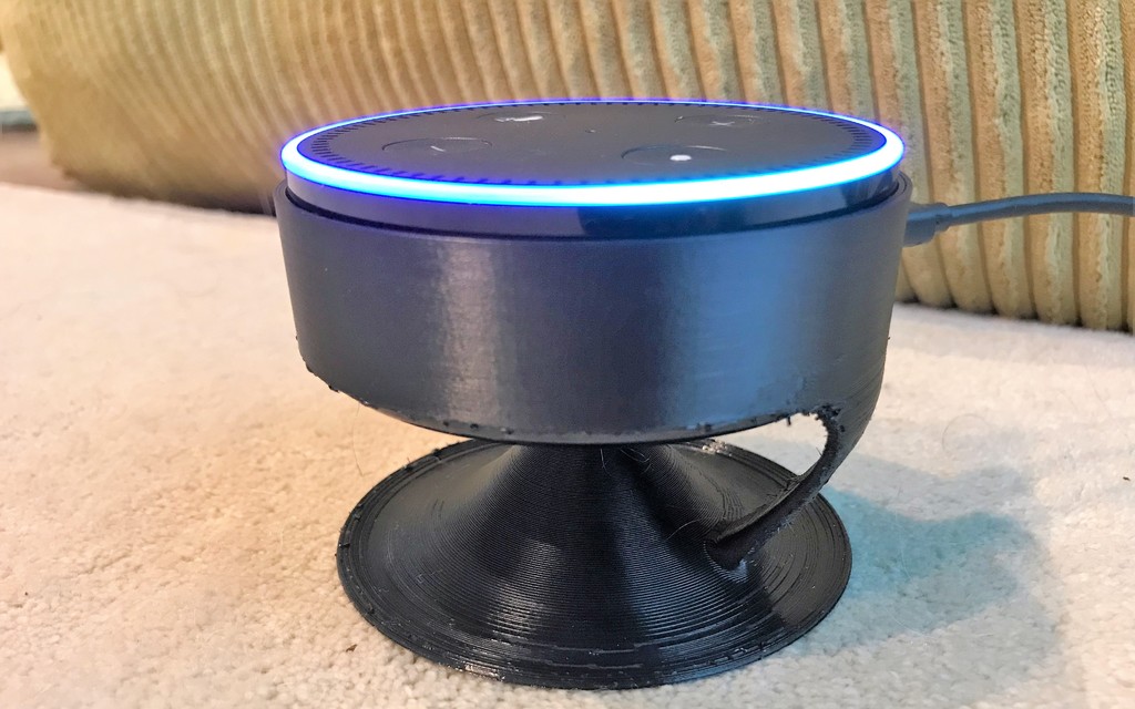 Floating echo dot Acoustic stand