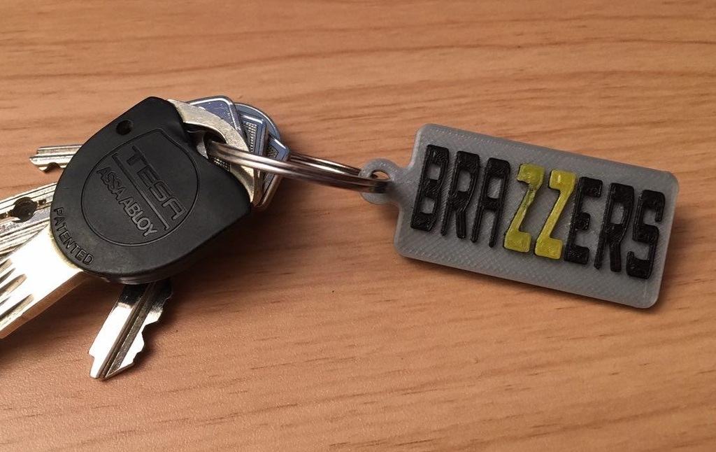 Brazzers Keychain
