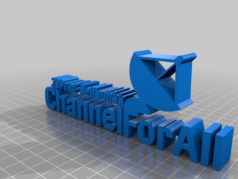Channel for all logo