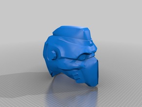 Unreal Tournamnet 3 Iron Guard Helemt 3D model