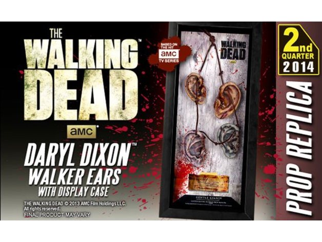 walking dead daryl dixons ear necklace.