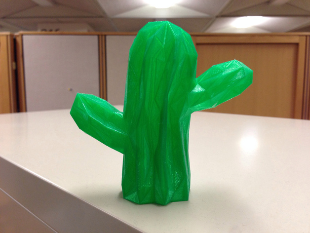 Low Poly Mexican Cactus