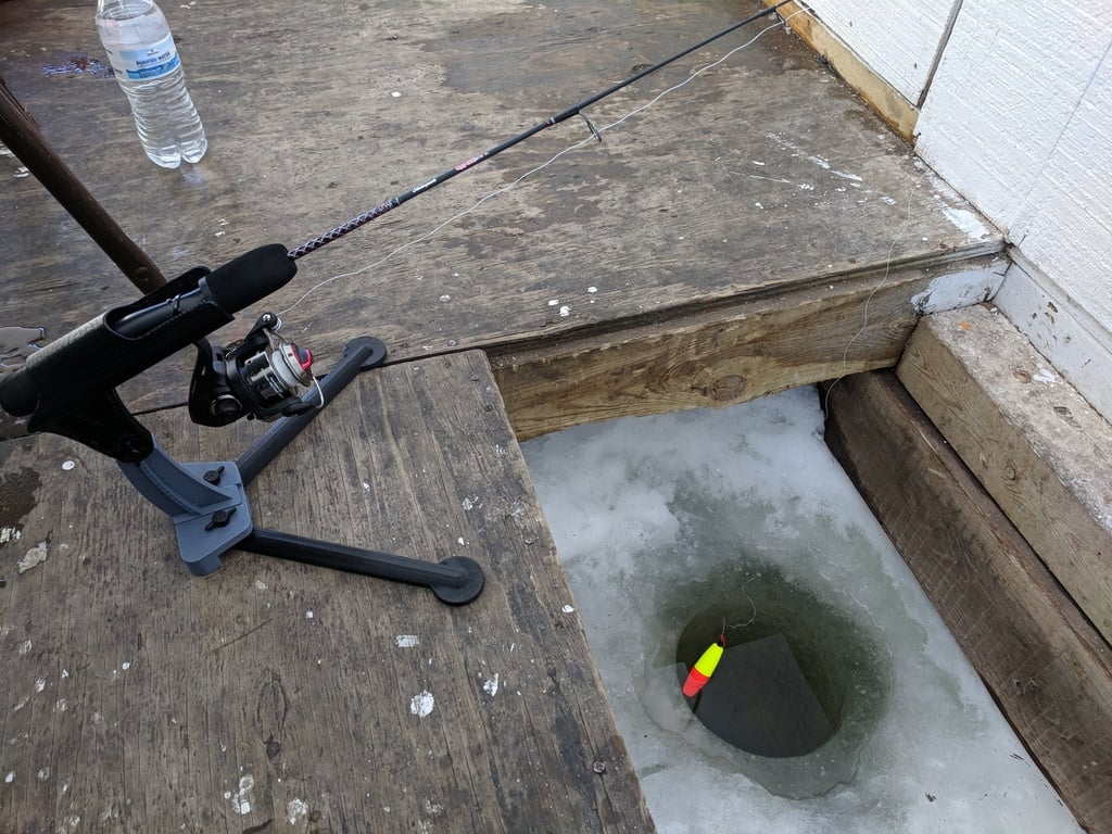 Ice Fishing Rod Holder by bottop - Thingiverse
