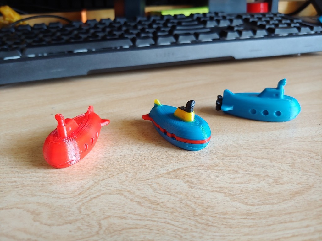 Mini Submarine Bath Toy