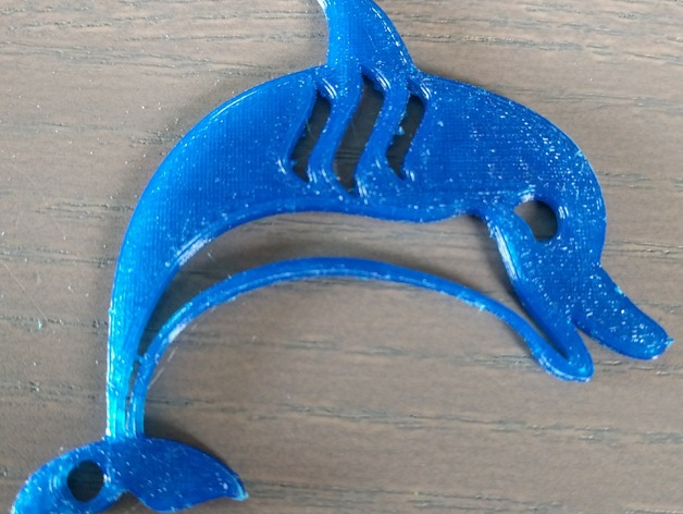 Steemit Keychain - Dolphin