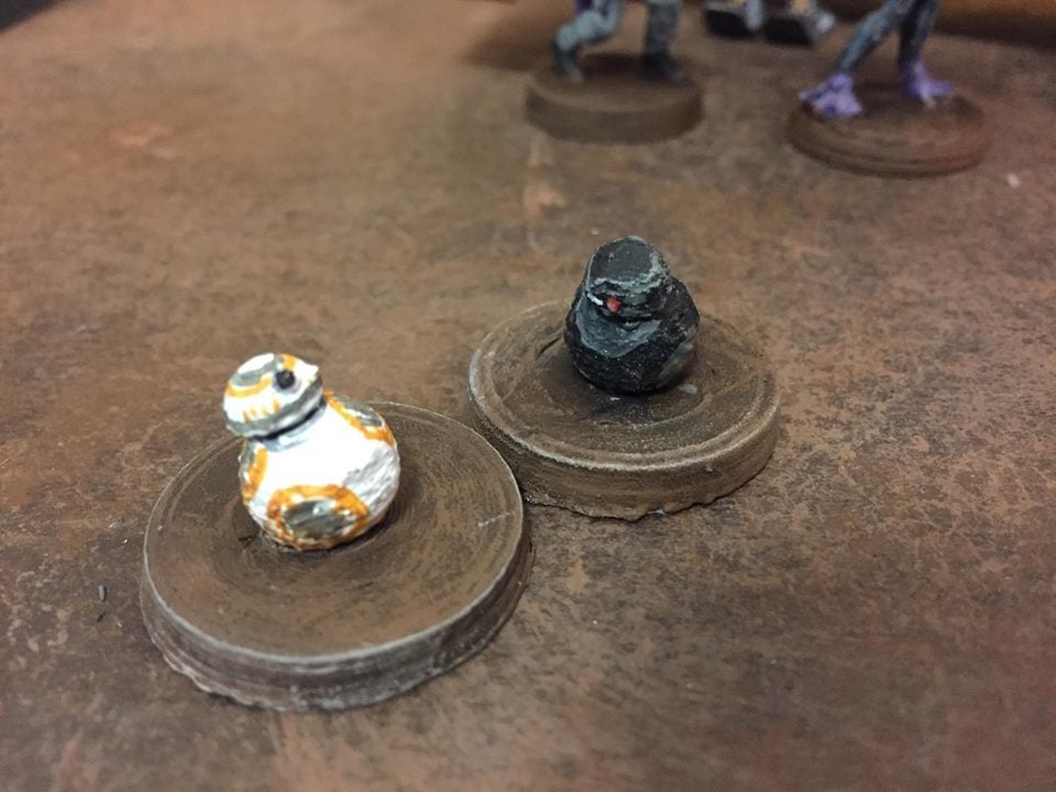 BB droids (Star Wars Legion scale)