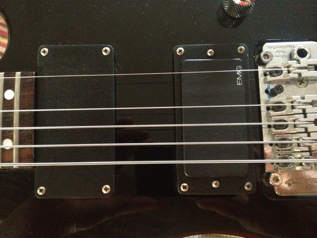 Humbucker Microphone Plate replacement