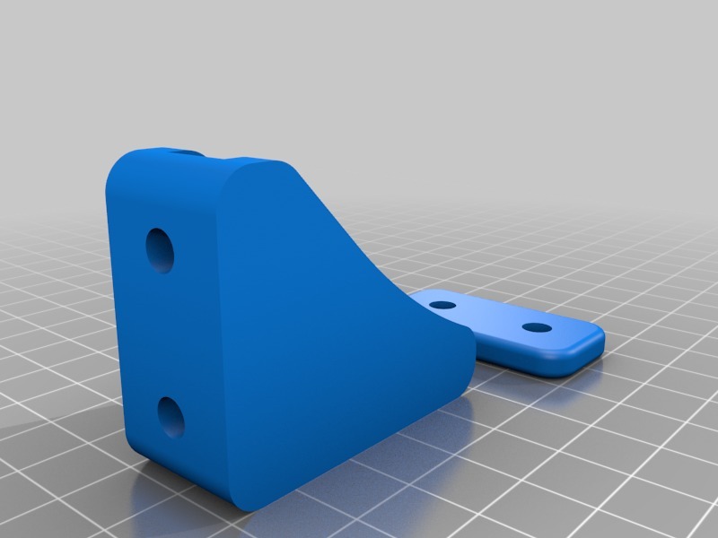 Y axis linear rail support (Ender-3)
