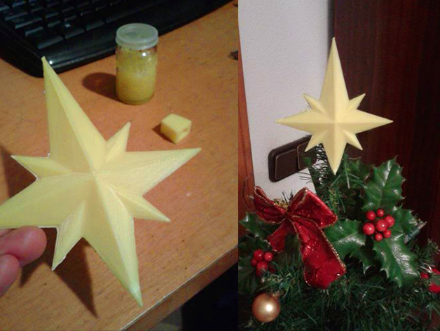 Remixed Star for Christmas tree