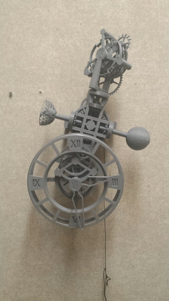 Triaxial Tourbillon Clock (Astronomia)