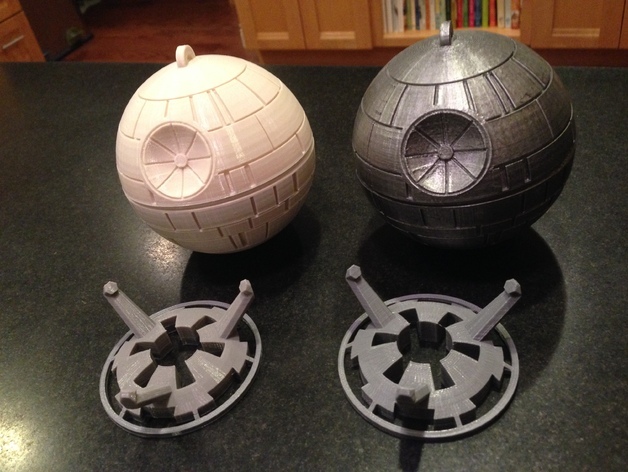Star Wars Death Star with working laser the real deal!