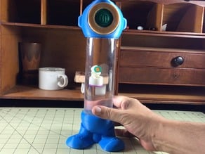 Cartesian Diver featuring Makerbot's AQUABOT