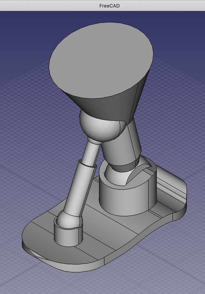 3D printable prostetic foot