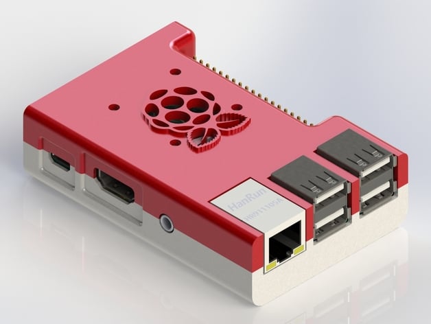 Raspberry Pi B Case With Fan
