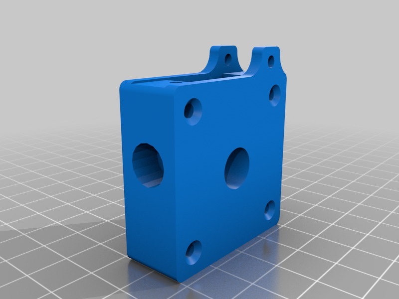 Bowden extruder for Mk8 hobbed drive gear