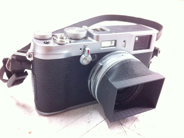 Square Lens Hood for the Fujifilm X100