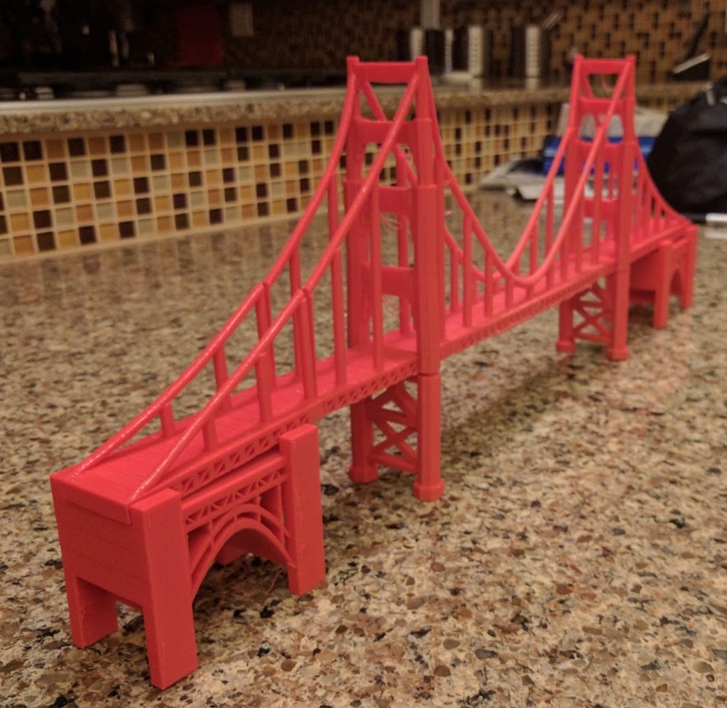 Golden Gate Bridge - Snap-together
