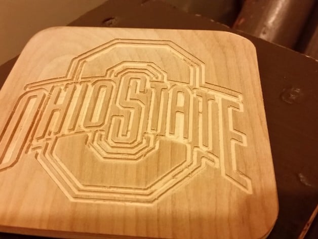 Ohio State Logo Coaster