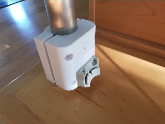 Dreambaby Retractable Gate Adapter For Round Banister By Dodgeboy Thingiverse