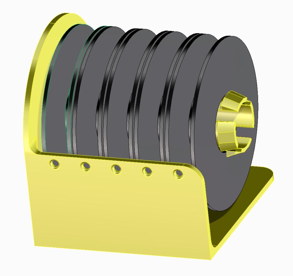 Spool Holder for electric wires