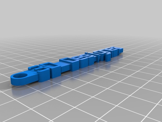 3D Disigner Key Chain