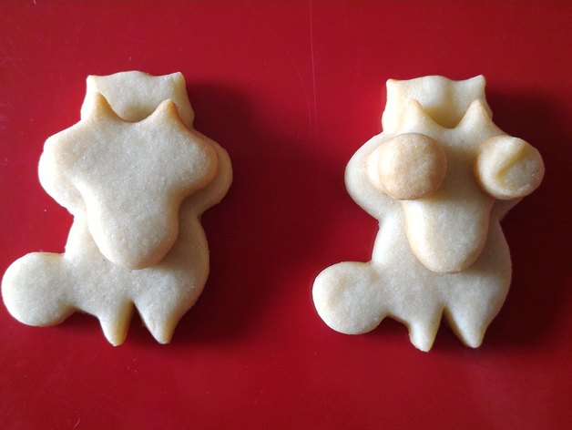 cookie cutter squirrel - Taglia biscotti scoiattolo