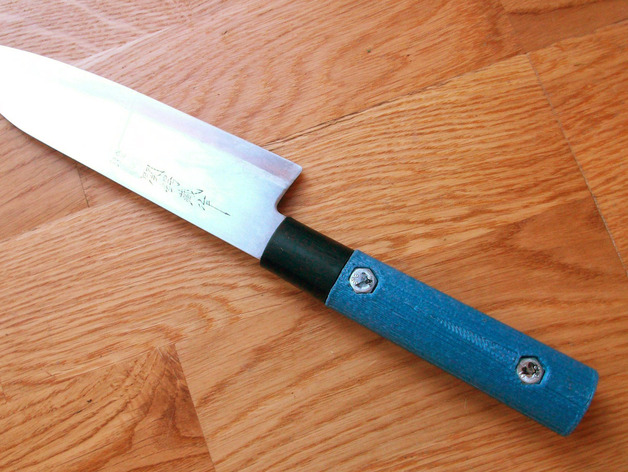 Japanese knife handle