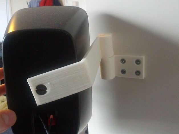 5 1 Speaker Wall Mount Parametric Catia Design For Logitech Z906 5 1 Speaker System By Maximsachs Thingiverse