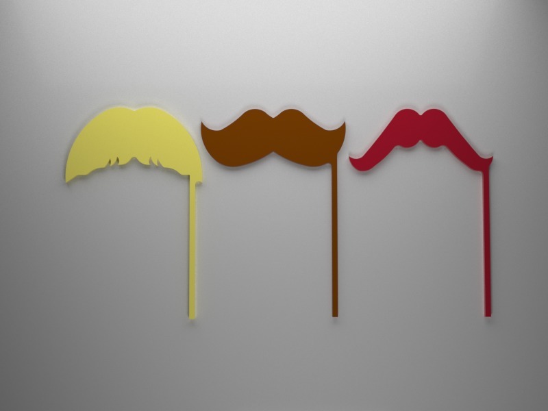 Moustache - Movember - Parametric/Configurator