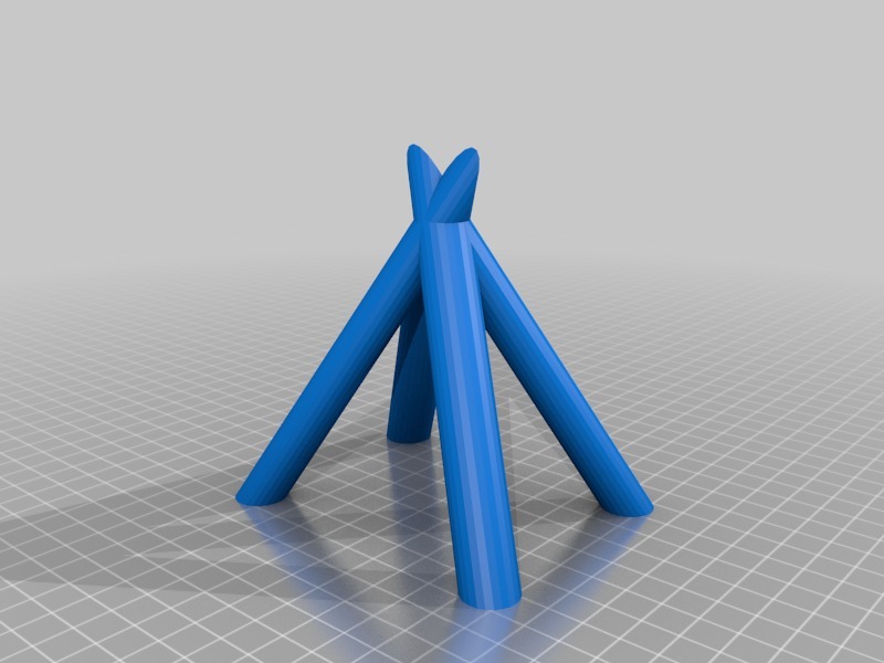 Campfire Teepee