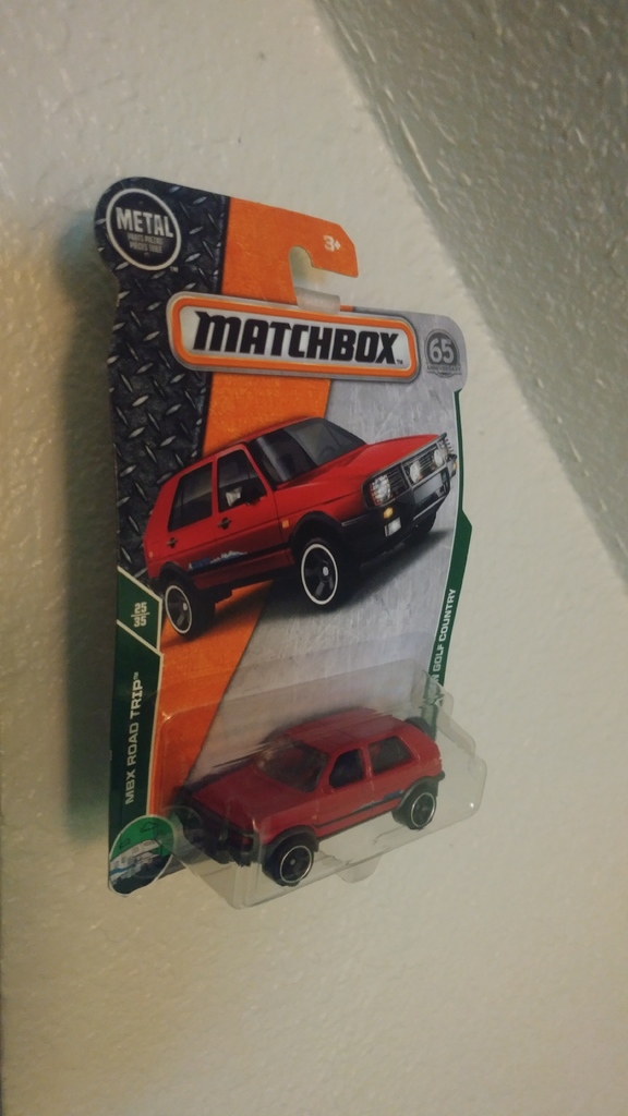 Floating Matchbox Car Hanger magnet fix