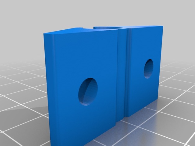 Printable Openbuilds 8mm Shaft Clamp