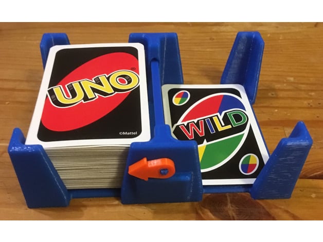 UNO Card Holder (with direction indicators) by MajorOCD - Thingiverse