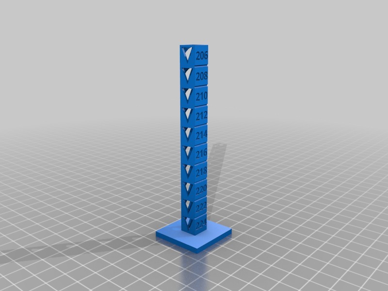 Mikes PLA Temp Tower