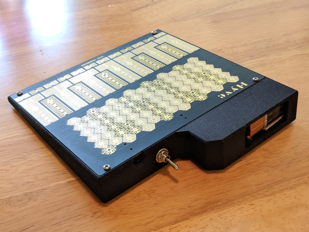 Case for Hyve Touch Synth with battery holder