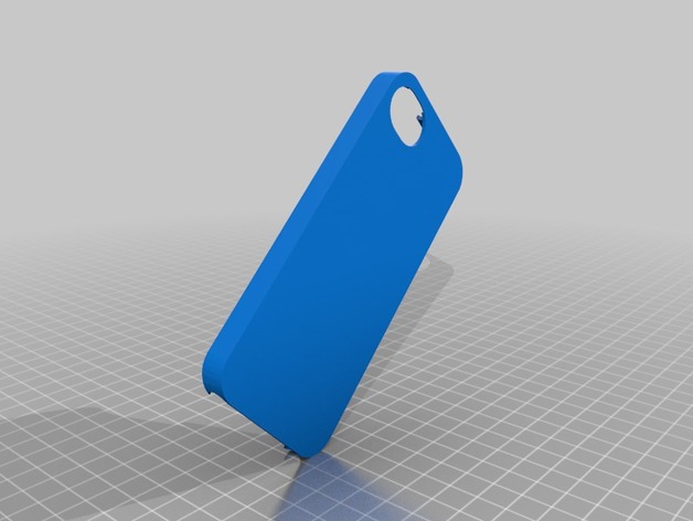 iPhone 5s Model And Case Template
