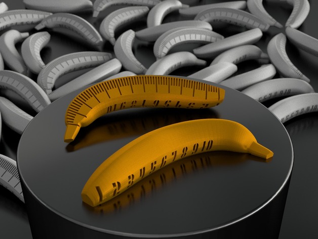 Banana with Scale by MaximSachs - Thingiverse