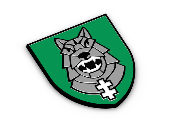 Iron wolf insignia