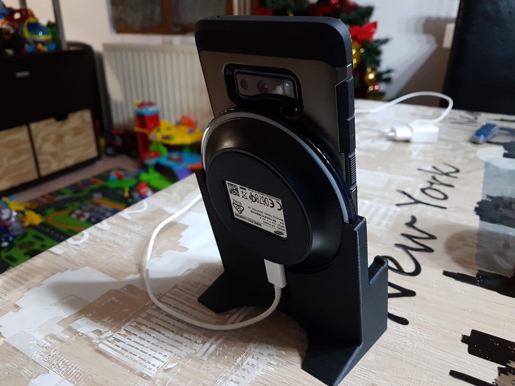 Galaxy Note 9 stand Qi charger